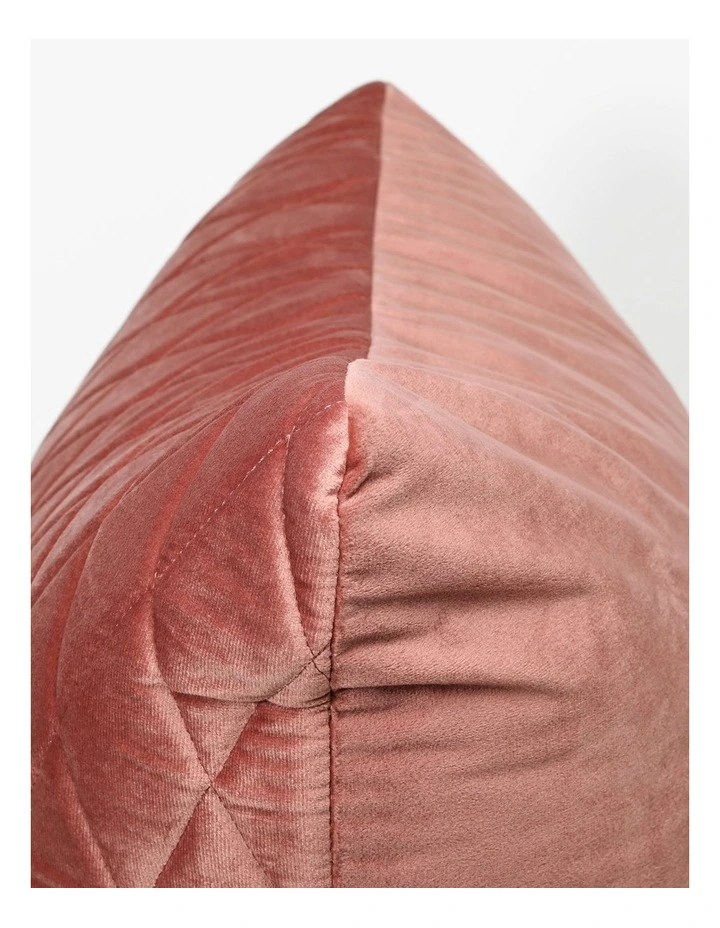 COCO QUILTED - PINK - VELVET CUSHION image 3