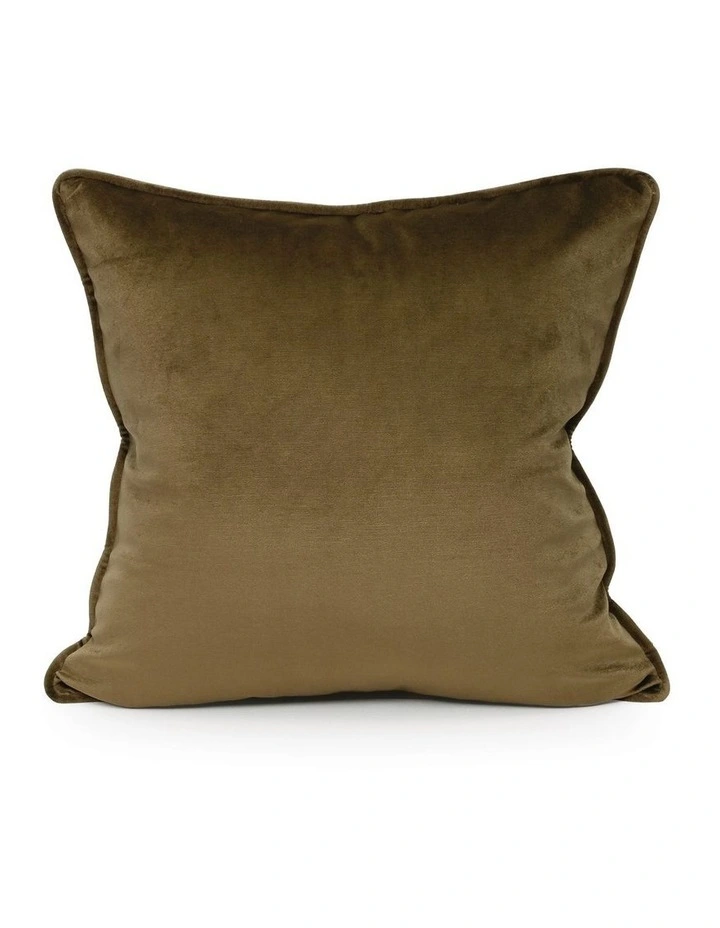SOHO - OLIVE GREEN - VELVET CUSHION - SELF PIPE image 1