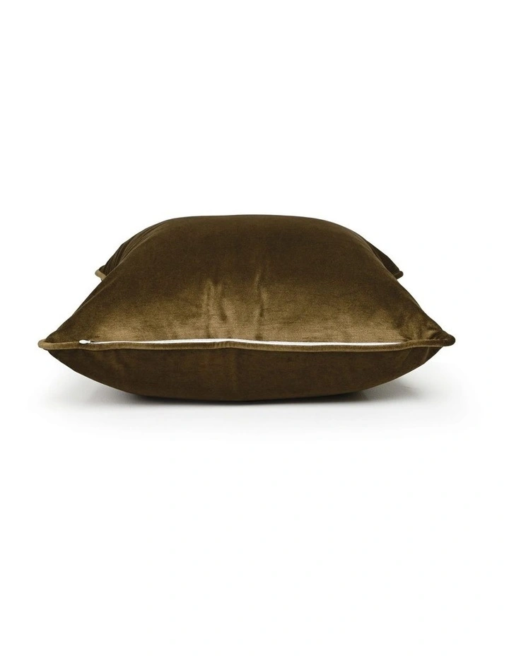 SOHO - OLIVE GREEN - VELVET CUSHION - SELF PIPE image 2