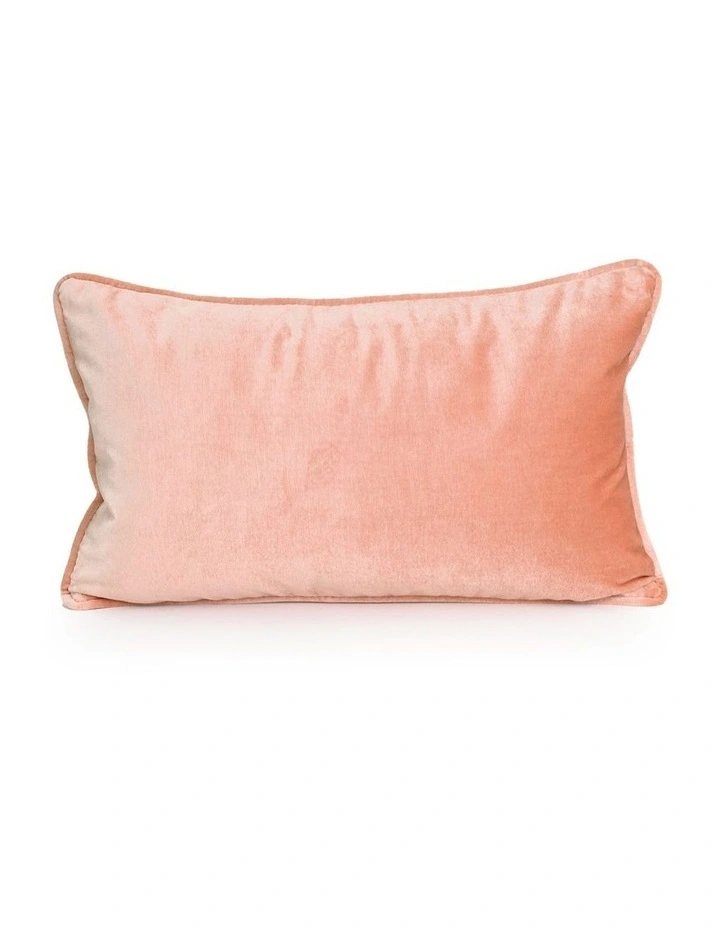 SOHO - ROSE - VELVET CUSHION - SELF PIPE image 1