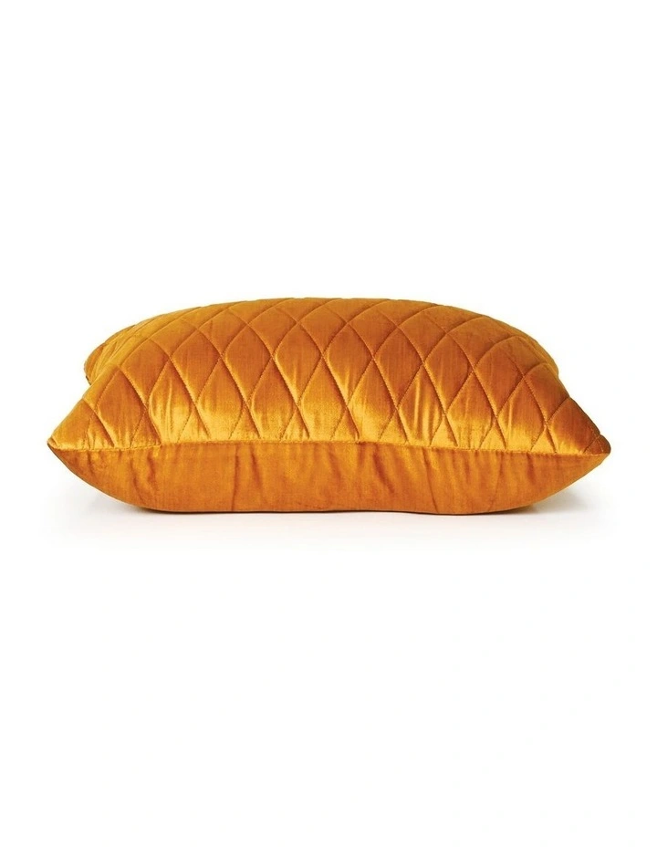 COCO QUILTED - VINTAGE MARIGOLD - VELVET CUSHION image 2