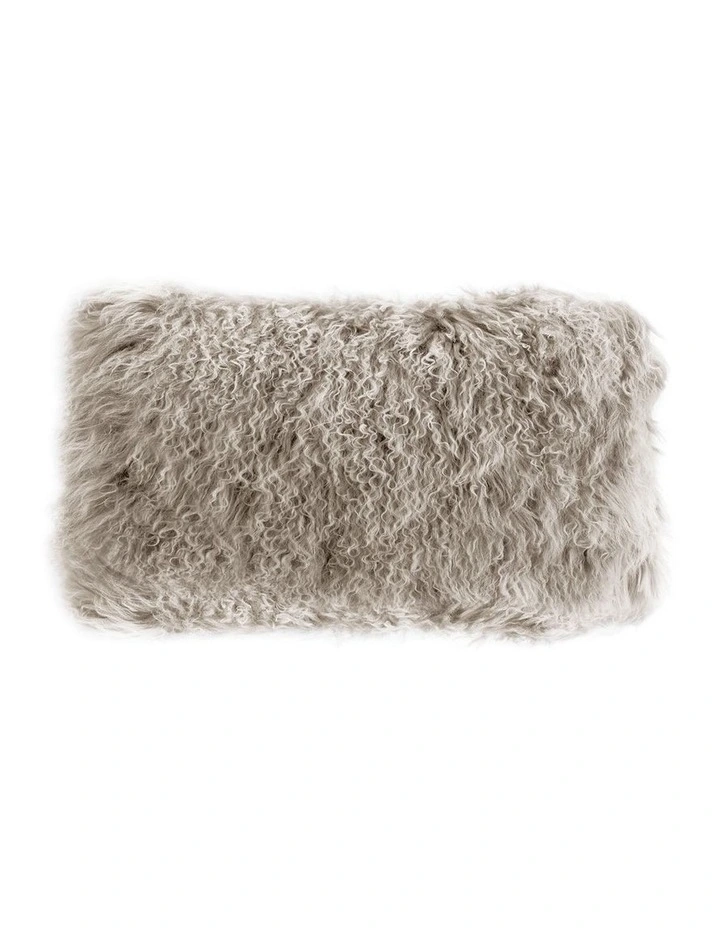 TIBETAN - GREY SNOWFLAKE - CUSHION image 1