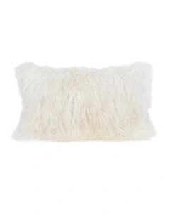 TIBETAN - WHITE - CUSHION