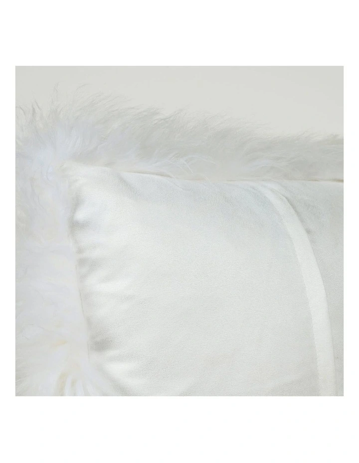 TIBETAN - WHITE - CUSHION image 3