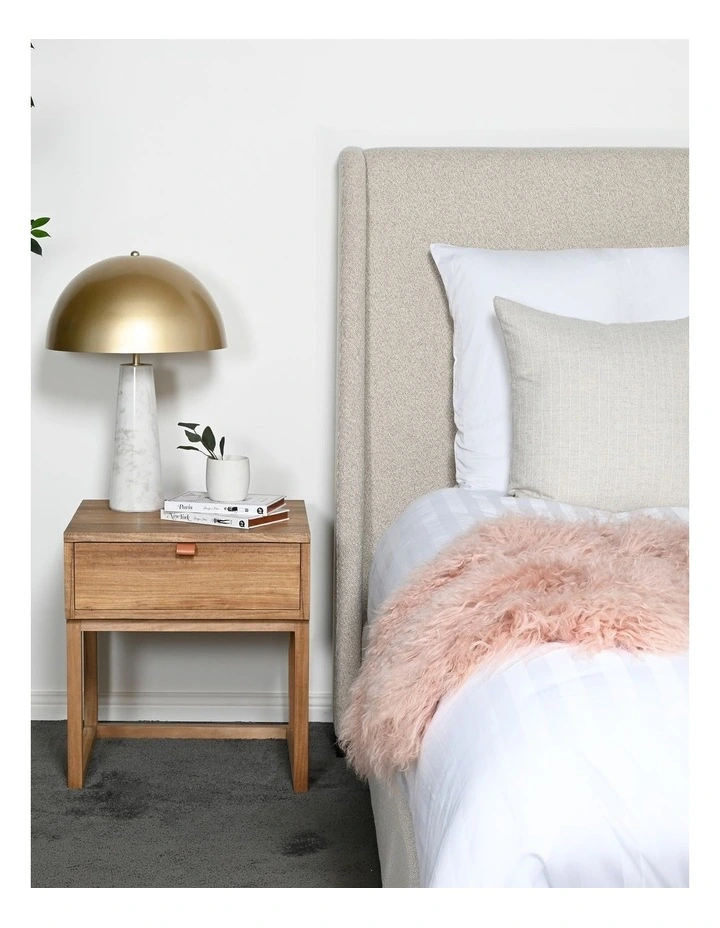 TIBETAN FUR SKIN THROW - PINK image 2