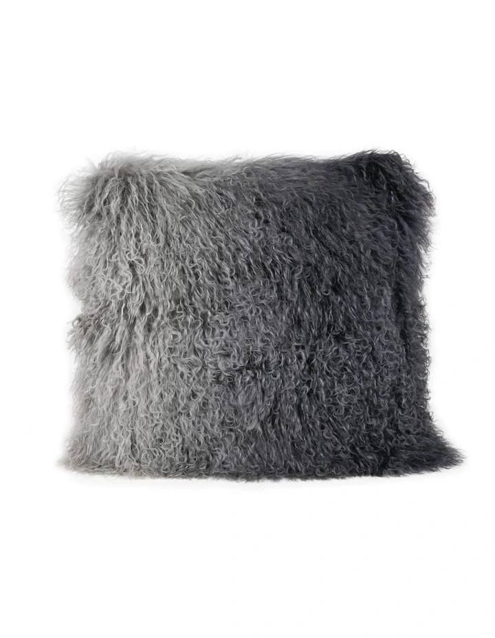 TIBETAN - GREY OMBRE - CUSHION image 1
