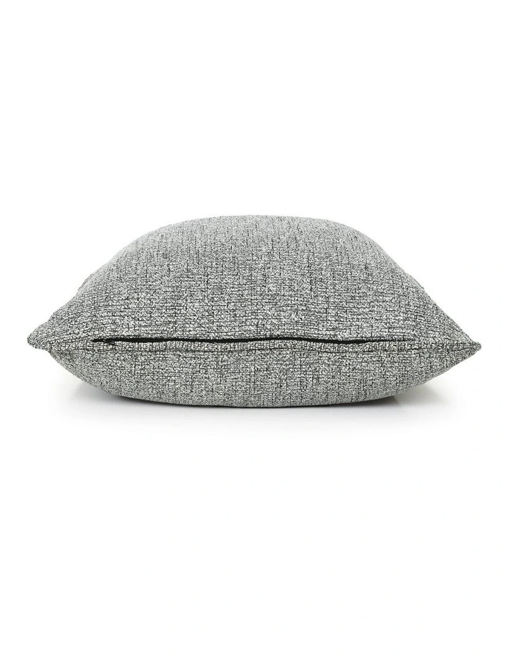 COCO PIPED - TEXTURED GREY - FABRIC CUSHION - SELF PIPE image 2