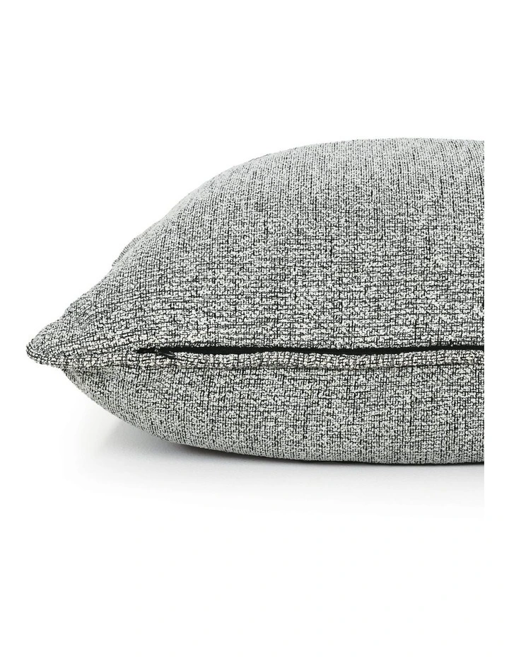 COCO PIPED - TEXTURED GREY - FABRIC CUSHION - SELF PIPE image 5