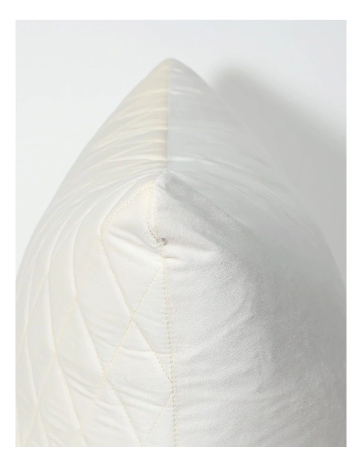 COCO QUILTED - IVORY - VELVET CUSHION image 3