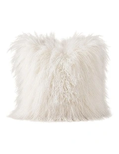 TIBETAN - WHITE - CUSHION