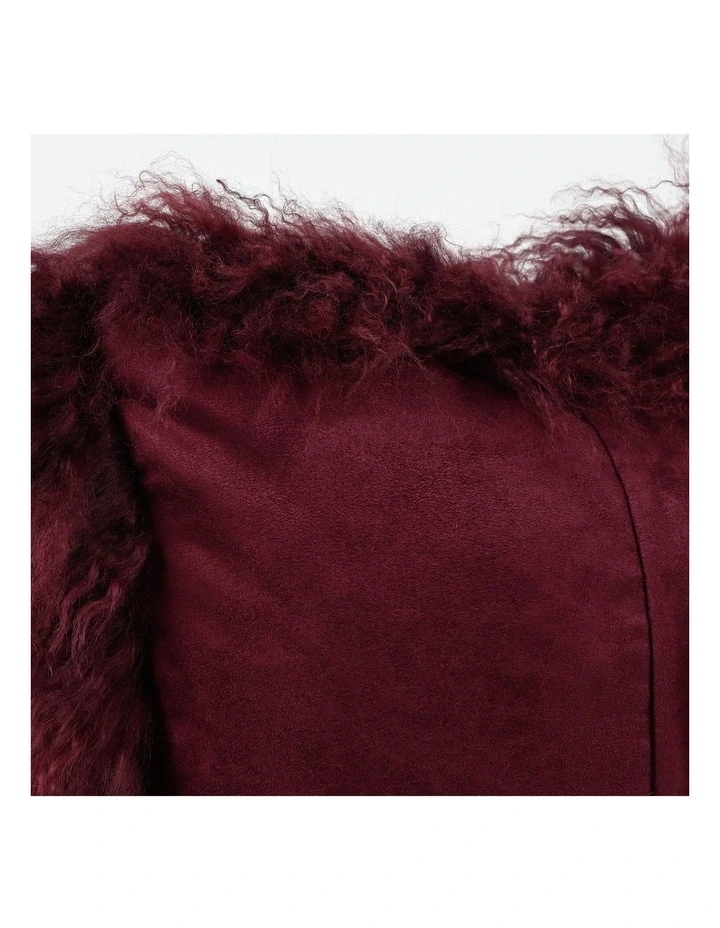 TIBETAN - PLUM - CUSHION image 3
