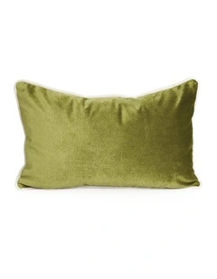 SOHO - OASIS - VELVET CUSHION - WHITE PIPE