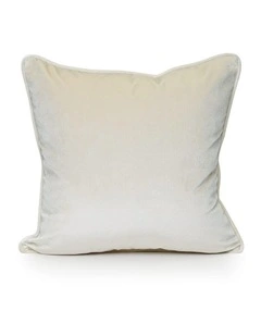 SOHO - CREAM - VELVET CUSHION - SELF PIPE