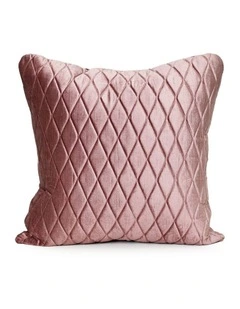 COCO QUILTED - VINTAGE ROSE - VELVET CUSHION