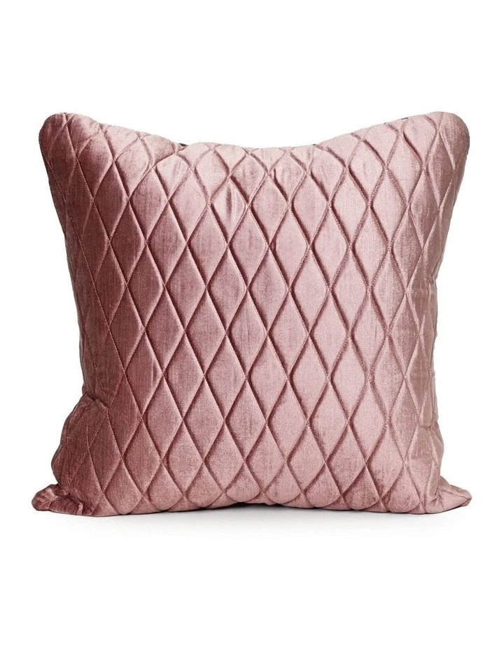 COCO QUILTED - VINTAGE ROSE - VELVET CUSHION image 1