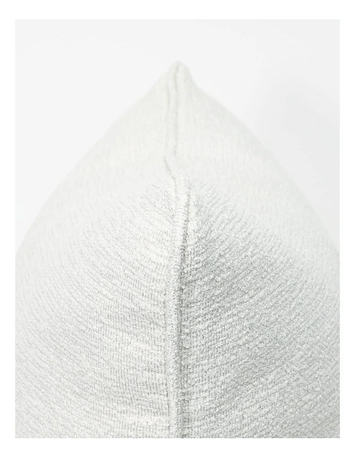 COCO PIPED - TEXTURED PEARL - FABRIC CUSHION - SELF PIPE image 3