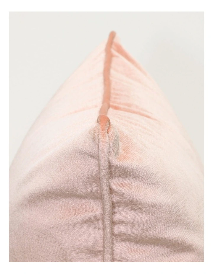 SOHO - ROSE - VELVET CUSHION - SELF PIPE image 2