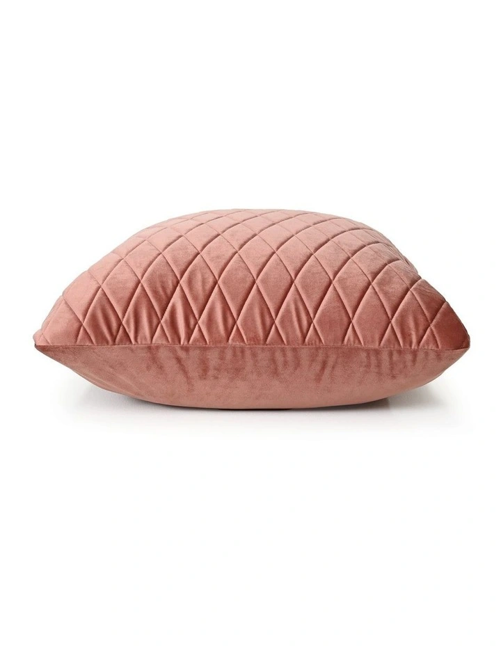 COCO QUILTED - PINK - VELVET CUSHION image 2