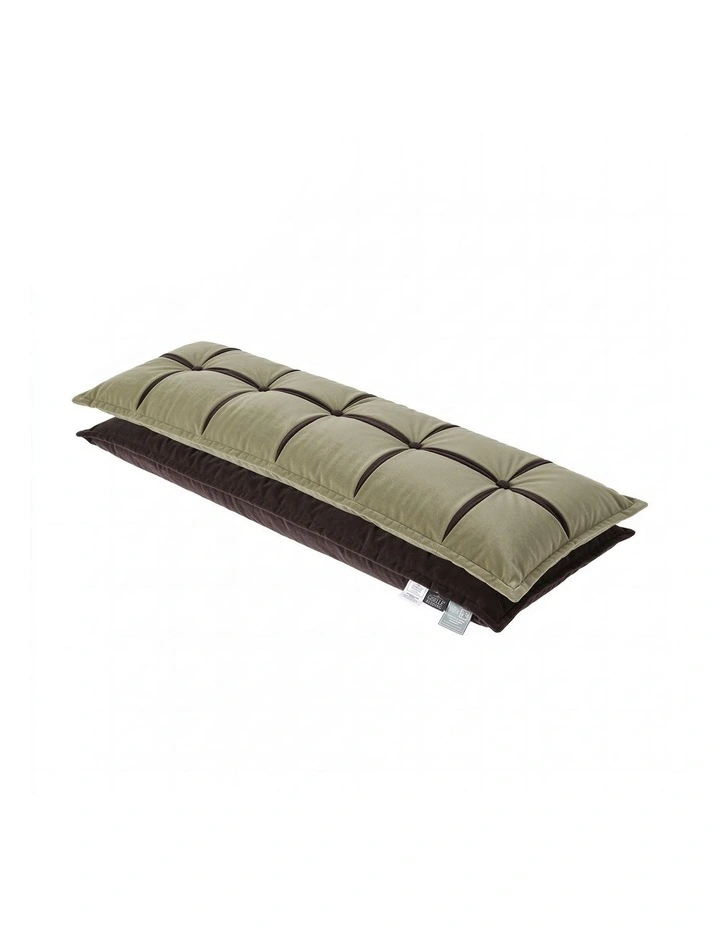 Giselle Chenille Headboard Reading Wedge Pillow with Double-Layer Storage, Queen Size image 3
