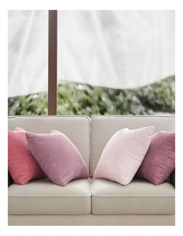 GIOIA CASA Corn Grain Cushion Covers in Pink 4 Pack image 3