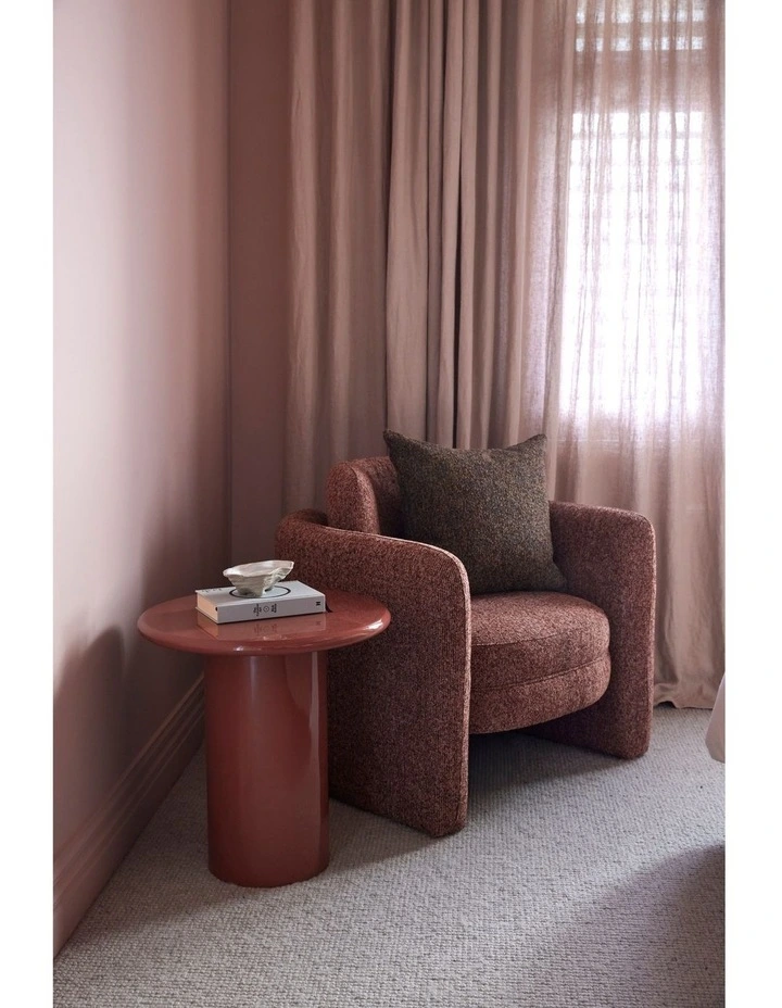 Amalfi Koba Boucle Cushion Brown Multi 50x50x8cm image 2