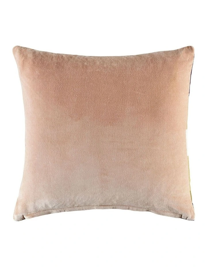 Sahara Neutral Velvet Cushion image 2