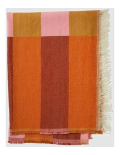 Stevie Pink Throw Blanket