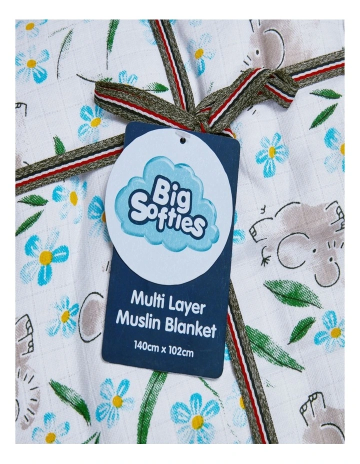 Big Softies Multi Layer Muslin Blanket image 2