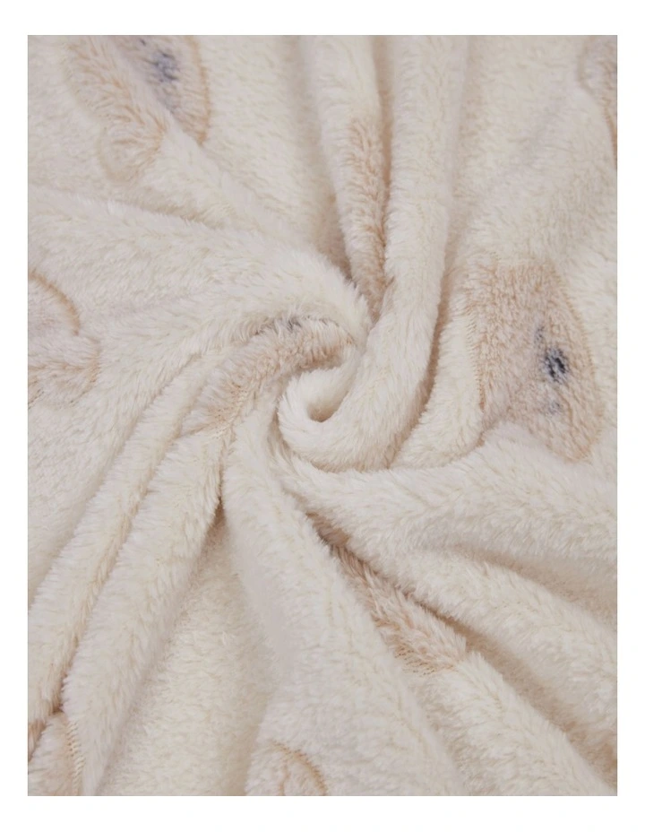 Big Softies Coral Fleece Blanket Bear image 3