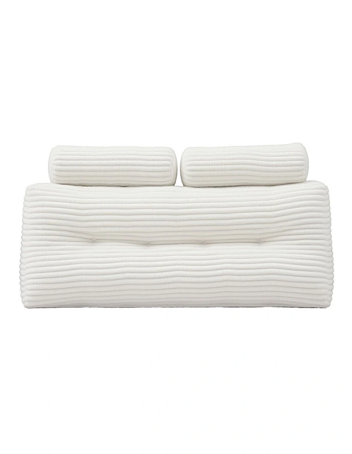 Giselle Wedge Pillow Headboard, Anti-Flat Foam, 330g Corduroy Cover, Pockets, Double image 3