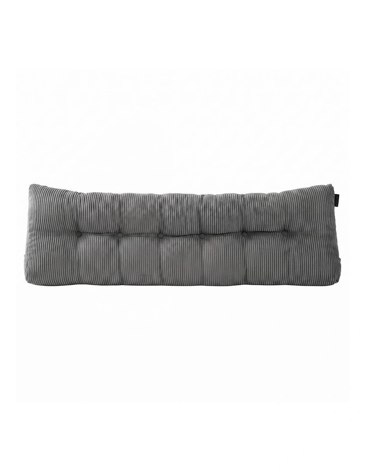 Giselle Headboard Pillow for Dorm Daybed, Reading Wedge, 320g Corduroy, Pockets, King image 3