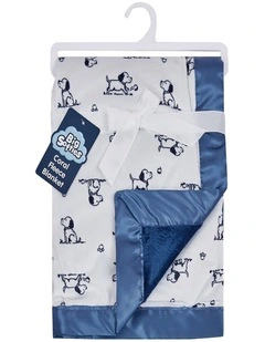 Big Softies Double Layer Minky Blanket - Puppy