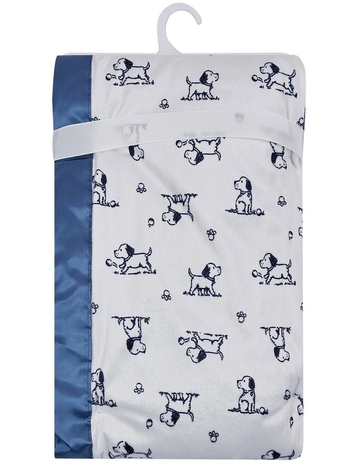 Big Softies Double Layer Minky Blanket - Puppy image 4