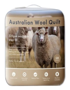 Merino Baby Australian wool Quilt - Queen