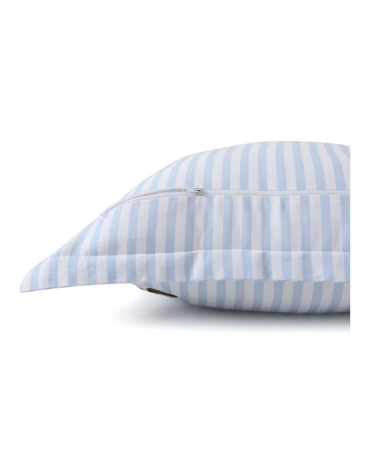 Dreamaker Lolita Embroidered Cushion 45x45cm in Blue image 4