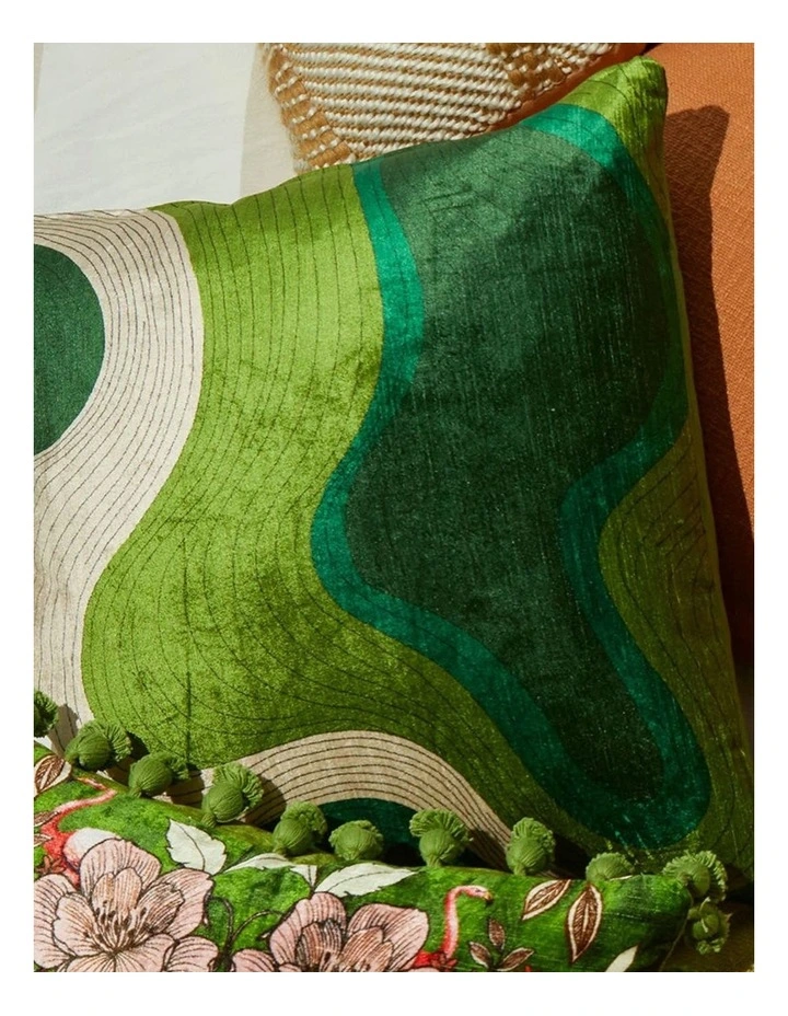 Century Green Cushion image 3
