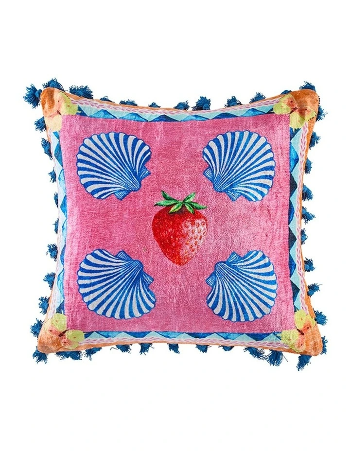 Strawberry Multi Colour Cushion image 1