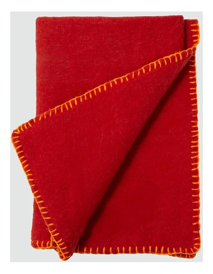 Livie Red Throw image 1