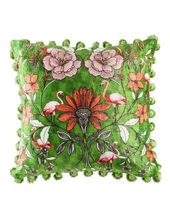 Orient Green Cushion