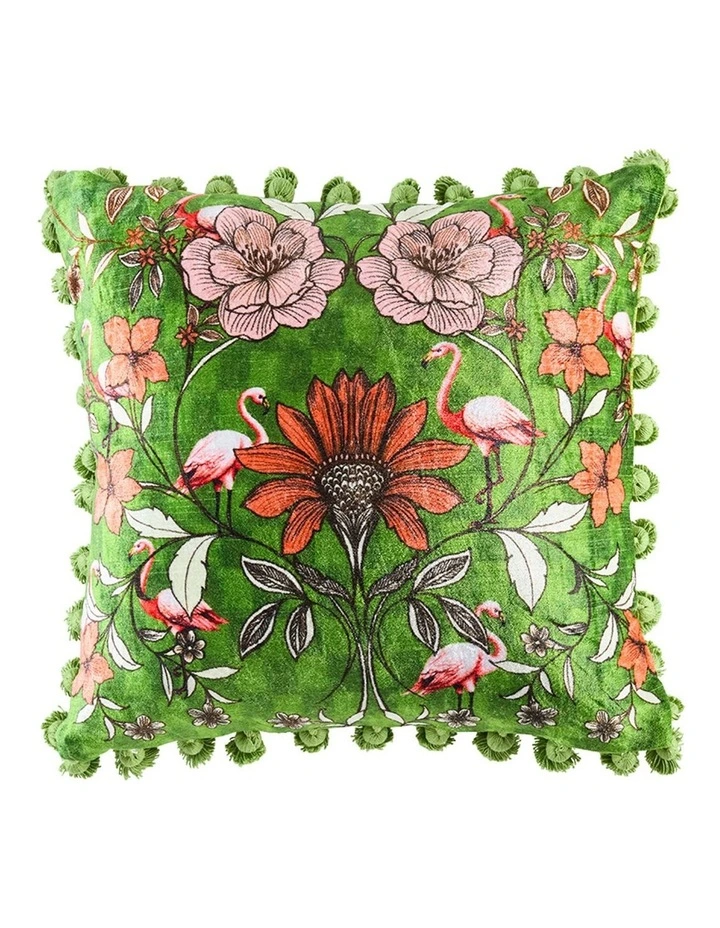 Orient Green Cushion image 1