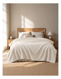 Laconia 400gsm Wool blanket - Natural