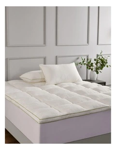 Accessorize 1200GSM Bamboo Mattress Topper