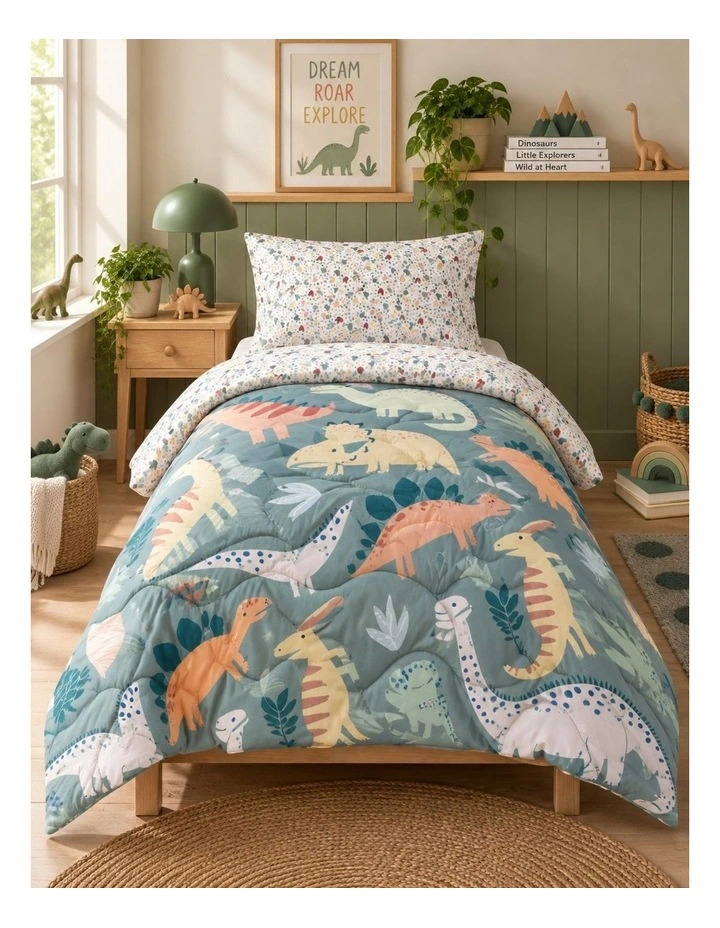 Happy Kids Dino Mania Comforter Set image 1
