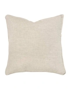Linen Square Cushion Natural