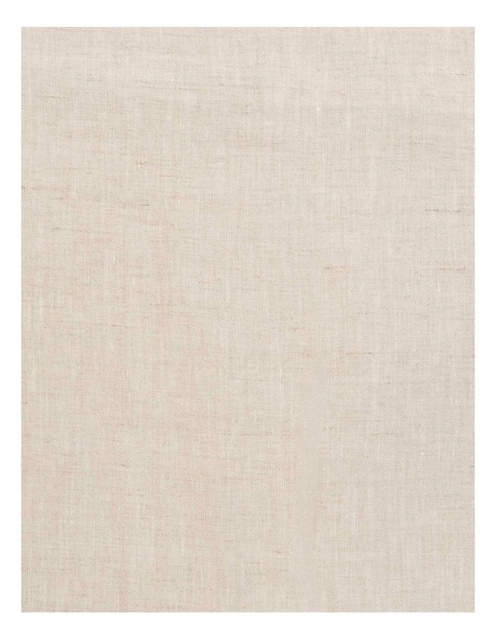 Linen Square Cushion Natural image 3