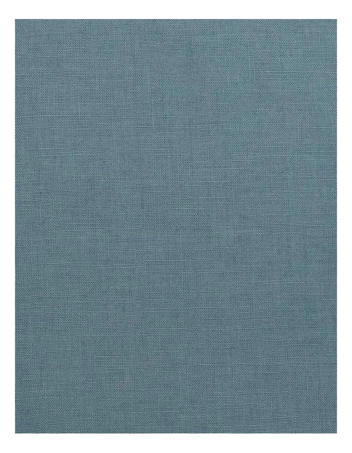 Linen Square Cushion Blue image 4