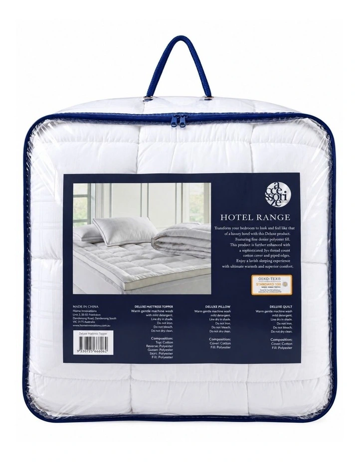 Accessorize Deluxe Hotel Mattress Topper image 4