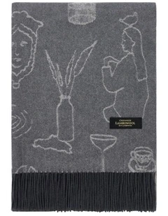Lambswool Fringed Throw