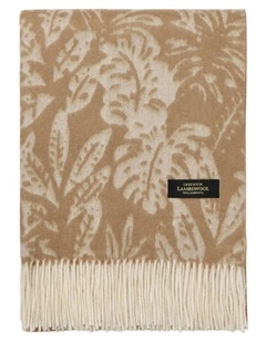 Lambswool Fringed Throw