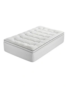 Giselle Bedding King Mattress Topper 5cm Coral Fleece